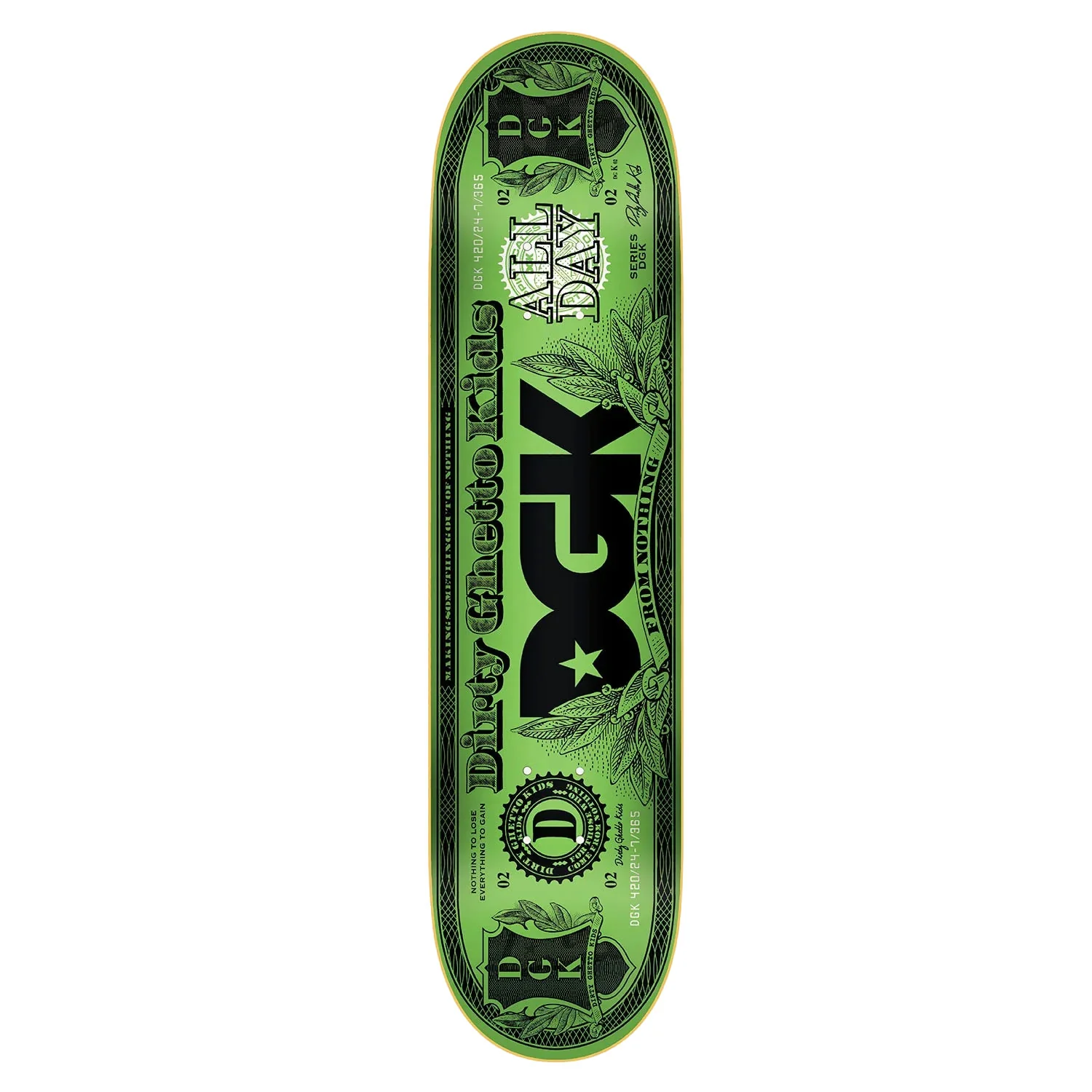 DGK Skateboard Deck Buck 8.1"