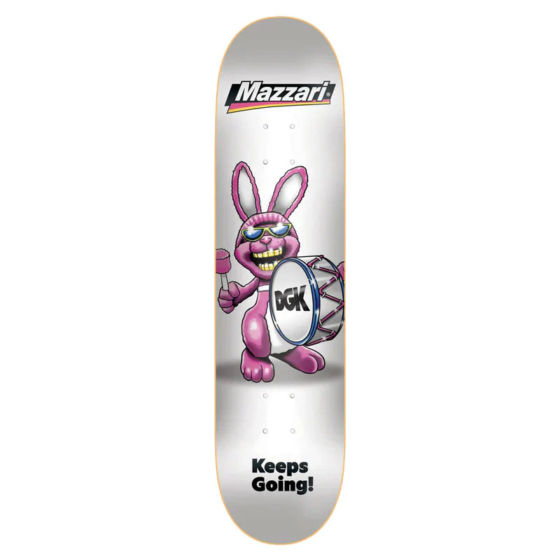 DGK Skateboard Deck Mazzari Cant Stop 8.25" x 31.85"