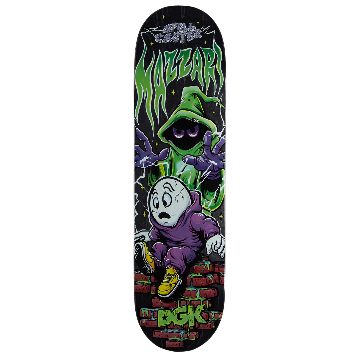 DGK Skateboard Deck Will Mazzari Spellcaster 8.25" x 31.85"