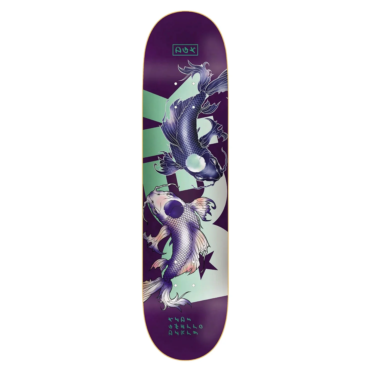 DGK Skateboard Deck Yin Yang 8.06"