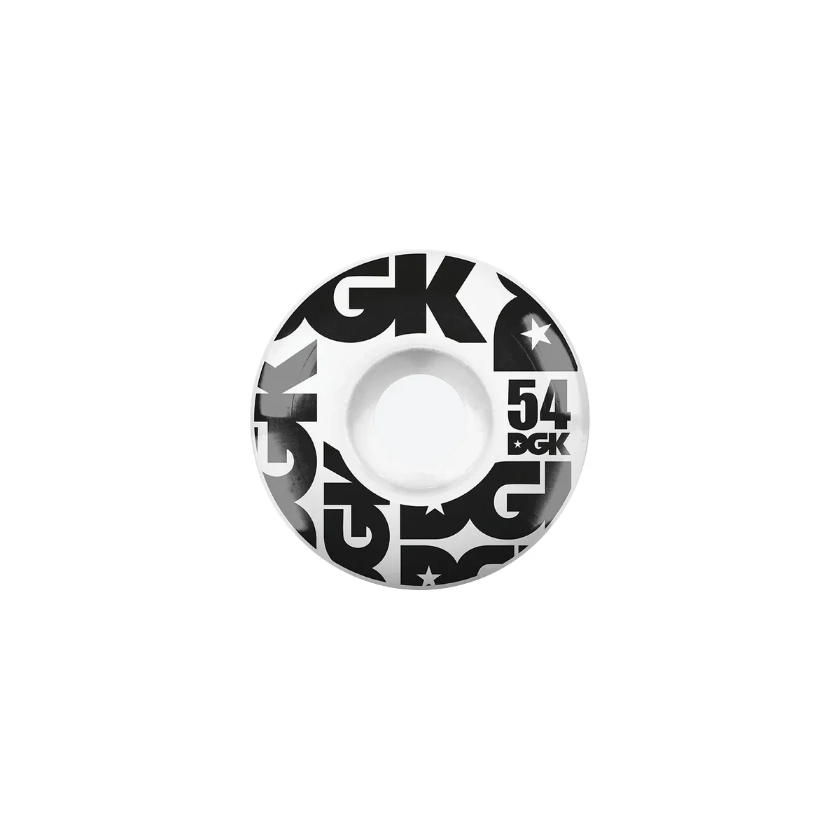 DGK Skateboard Wheels 54mm Street Formula 101A White - Image 2