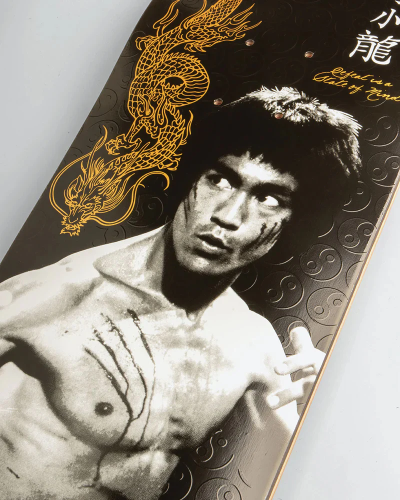 DGK x Bruce Lee Skateboard Deck Balance Embossed 8.25" x 31.85" - Image 2
