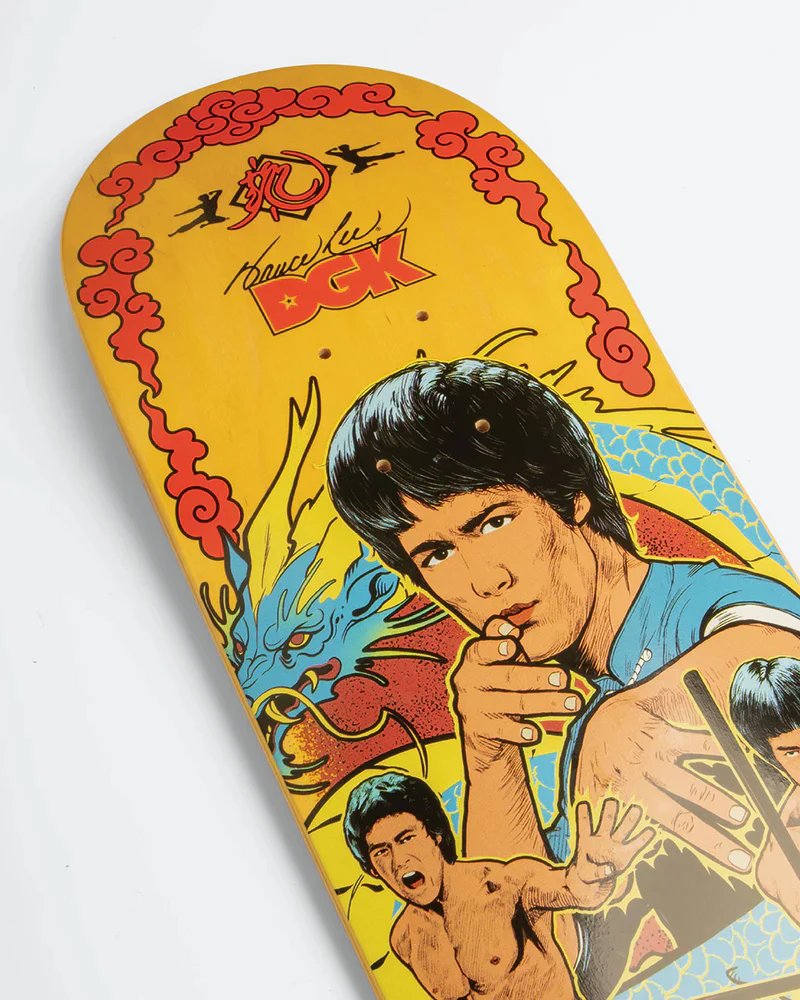 DGK x Bruce Lee Skateboard Deck Fury 8.1" x 31.85" - Image 3