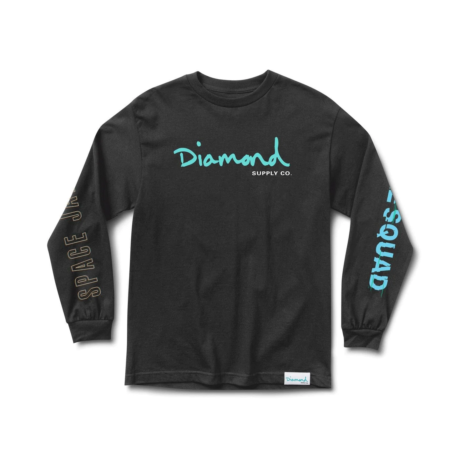Diamond Supply Co. Longsleeve Shirt Space Jam Box Black - Image 2