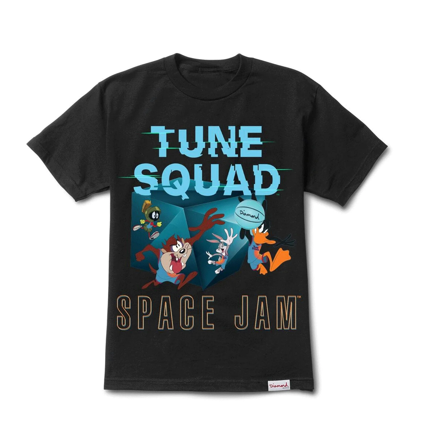 Diamond Supply Co. Shirt Space Jam Box Black