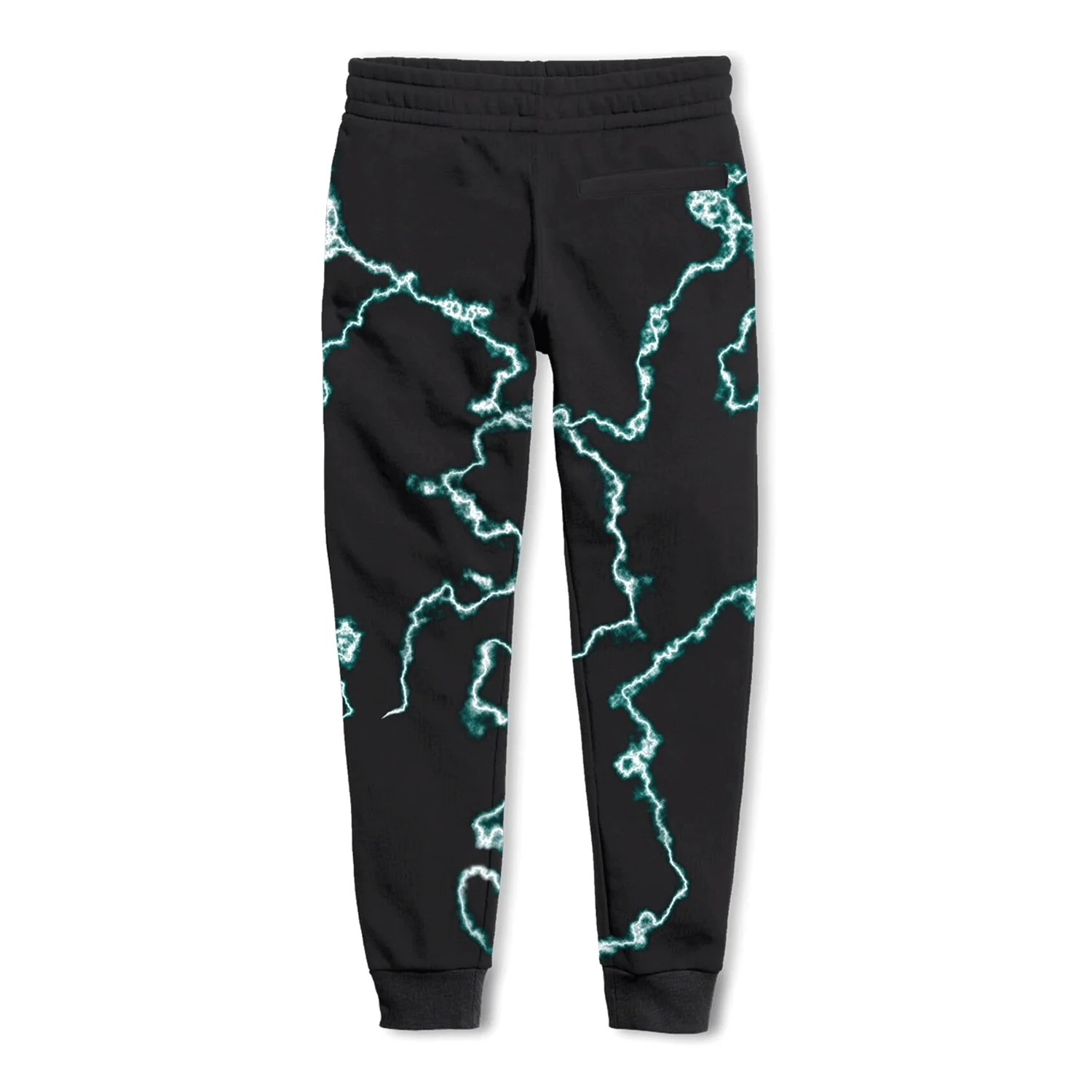Diamond Supply Co. X Ozzy Osbourne Pants Mad Lightning Allover Sweatpants Black - Image 2