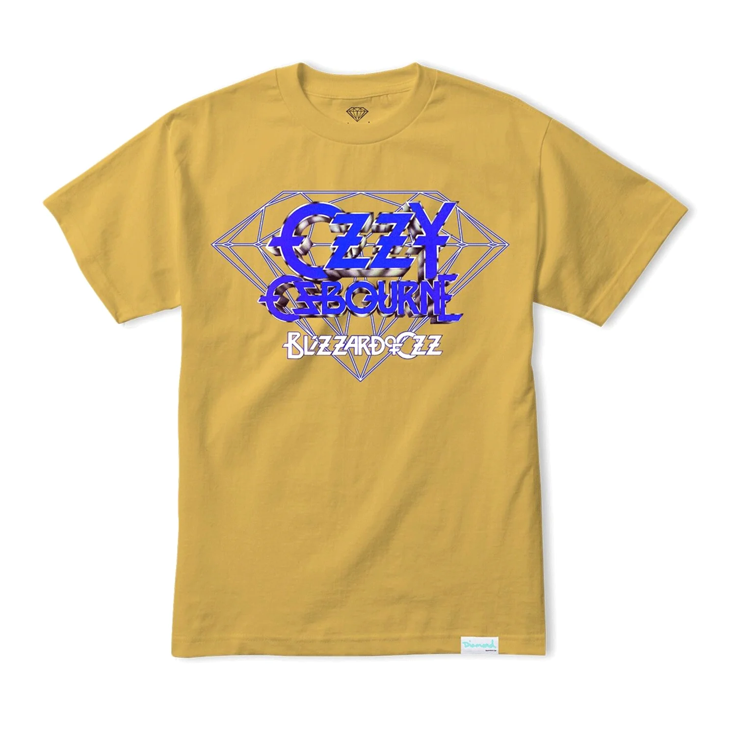 Diamond Supply Co. X Ozzy Osbourne Shirt Ozzy Osbourne Mustard