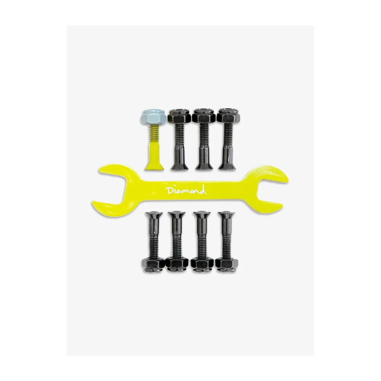 Diamond Supply Raven Tershy Hardware and Wrench Combo Black/Yellow 7/8" Allen - Image 2