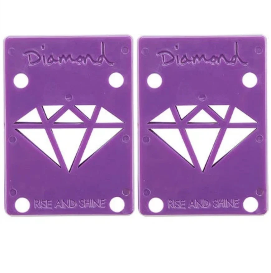Diamond Supply Risers - Purple 1/8"