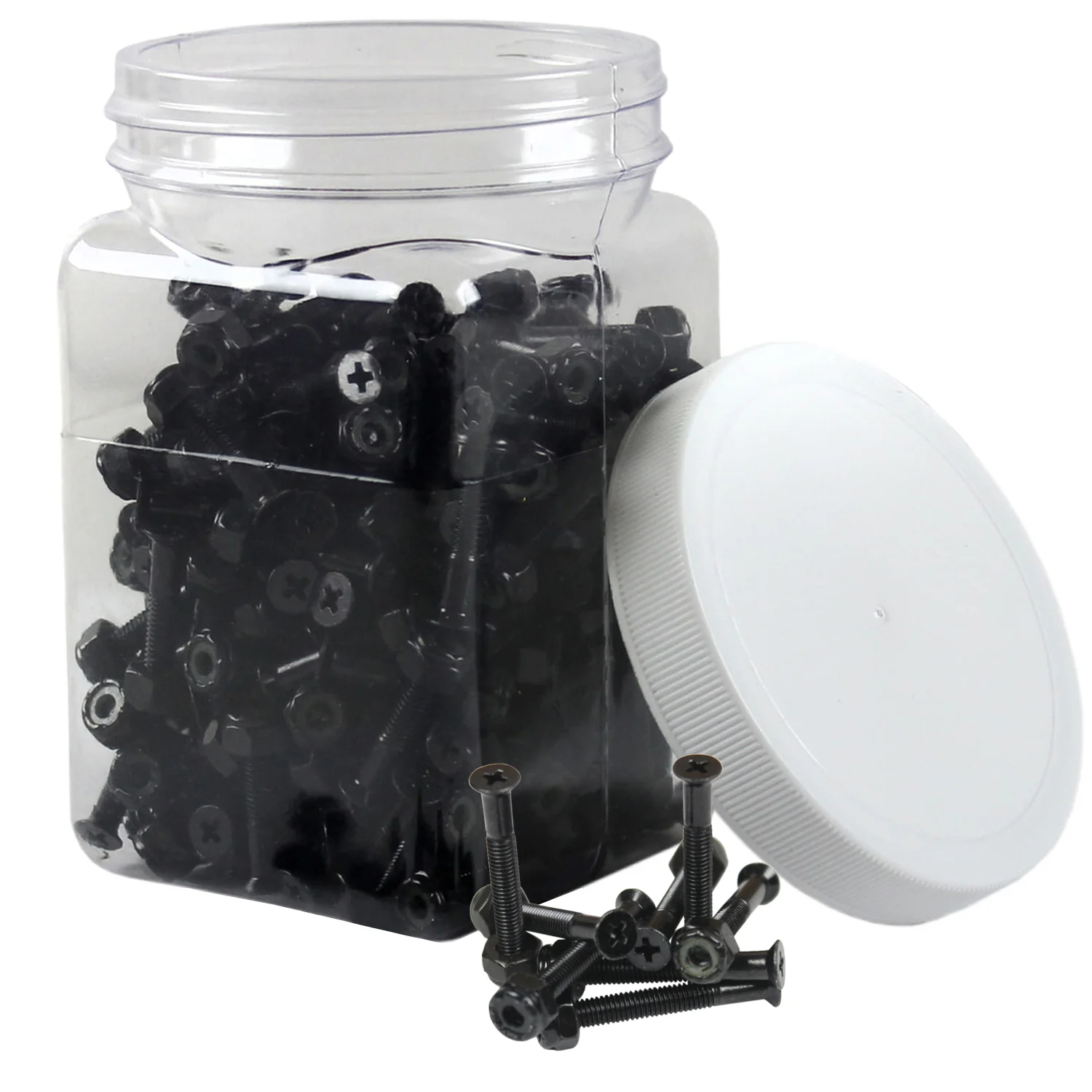 Dime Bag Hardware Shop Display 1 1/2" Phillips Black 200pcs Loosies