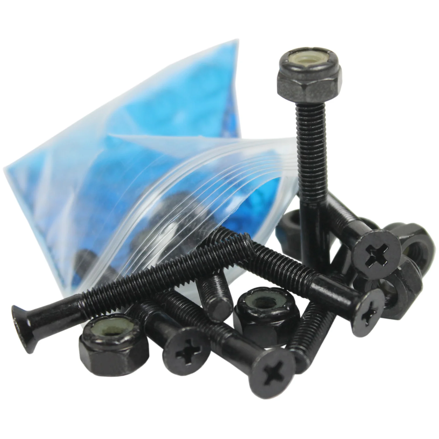 Dime Bag Hardware Shop Display 1 1/2" Phillips Black 25 Sets - Image 3