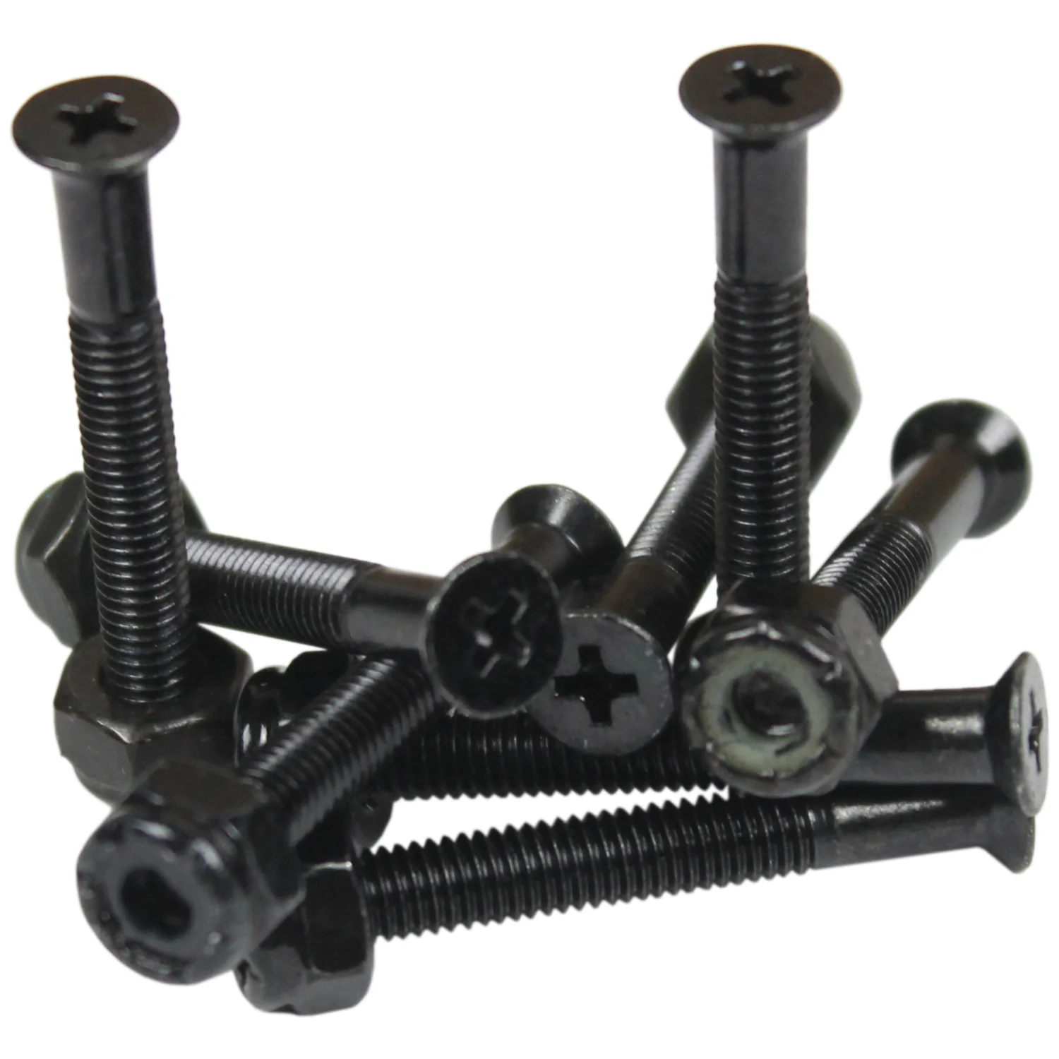 Dime Bag Hardware Shop Display 1 1/2" Phillips Black 50 Sets - Image 4