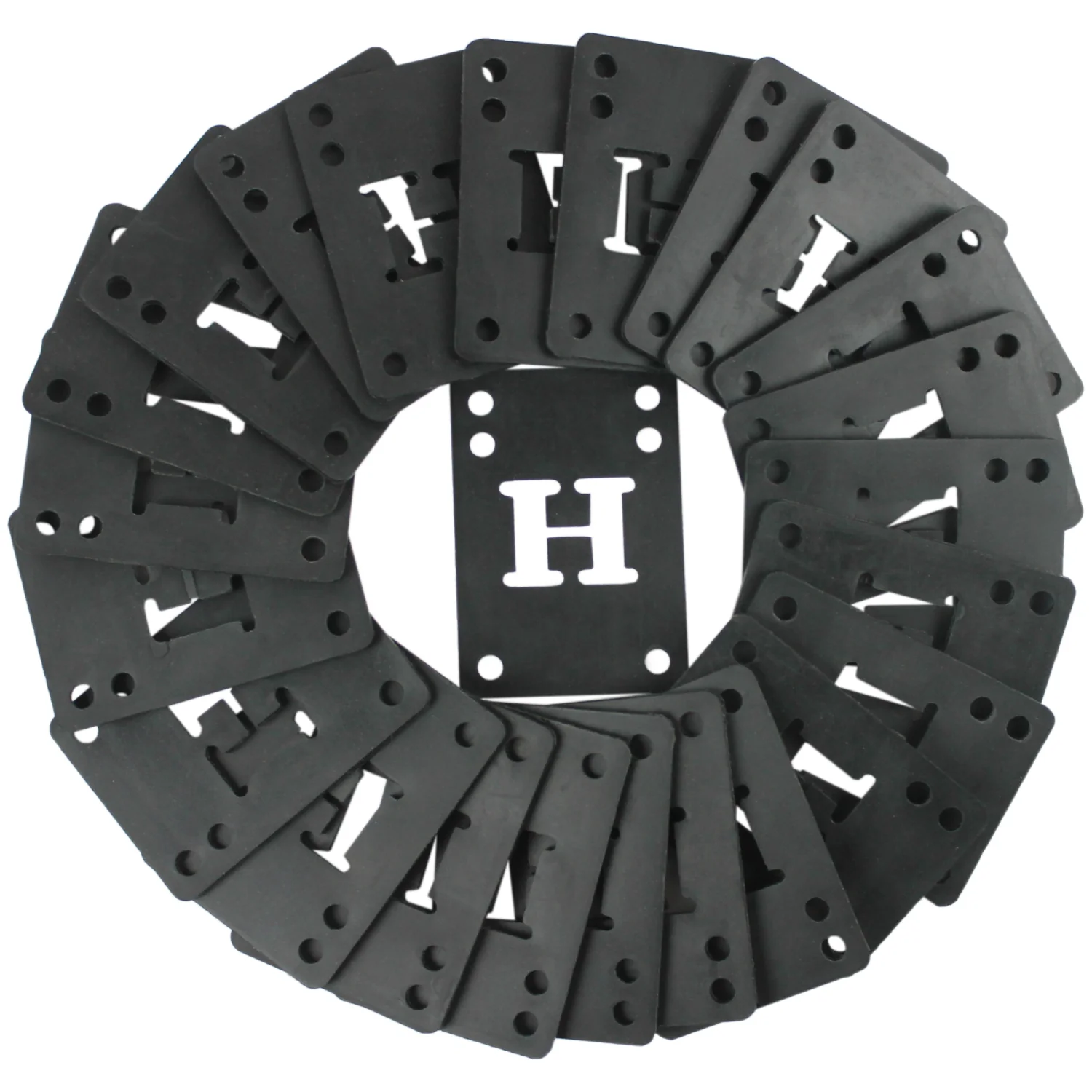 Dime Bag Hardware Shop Display 1/8" Riser Pad 12 Pack Black - Image 3