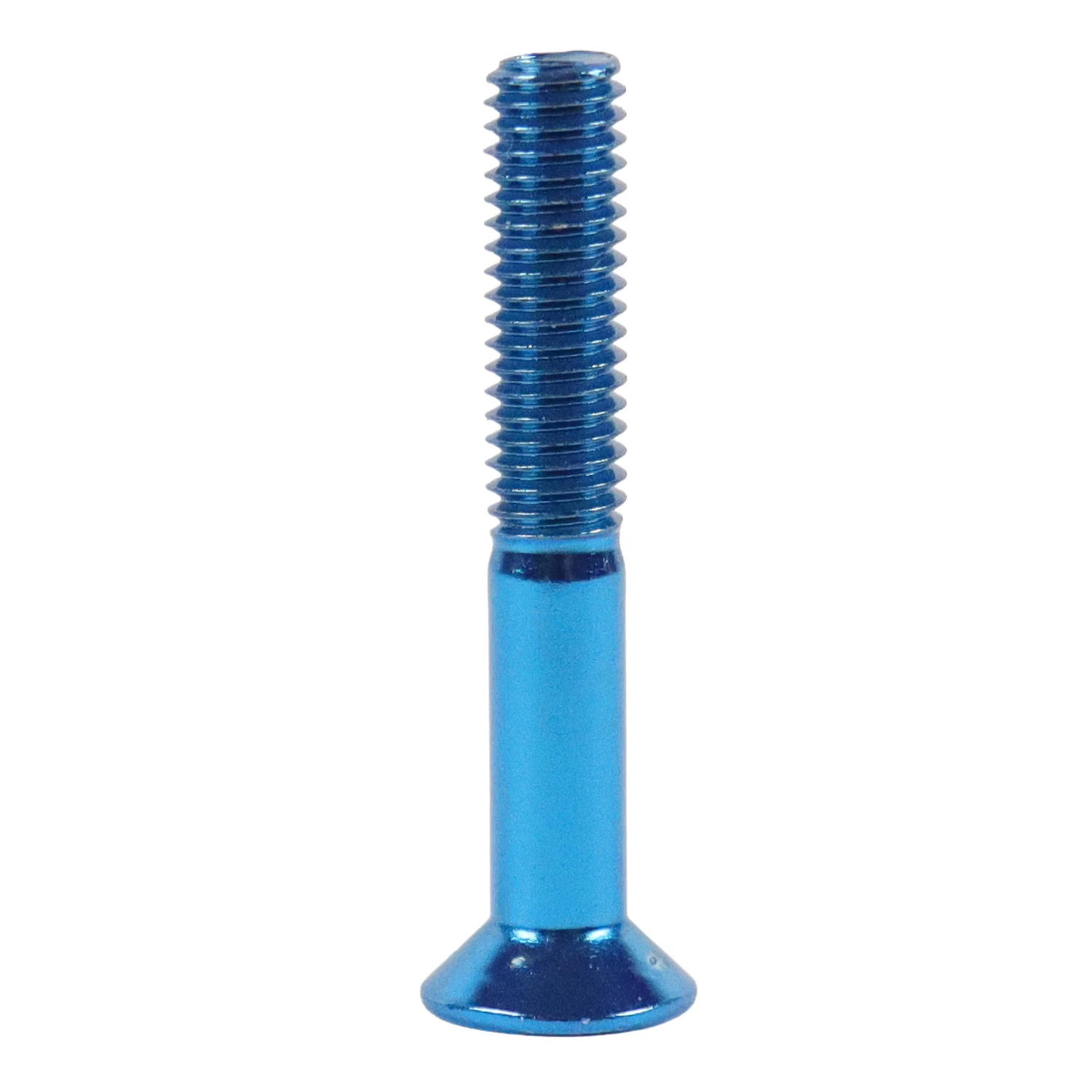 Dime Bag Skateboard Mounting Hardware 1.25" Phillips Blue Nuts and Bolts - Image 2