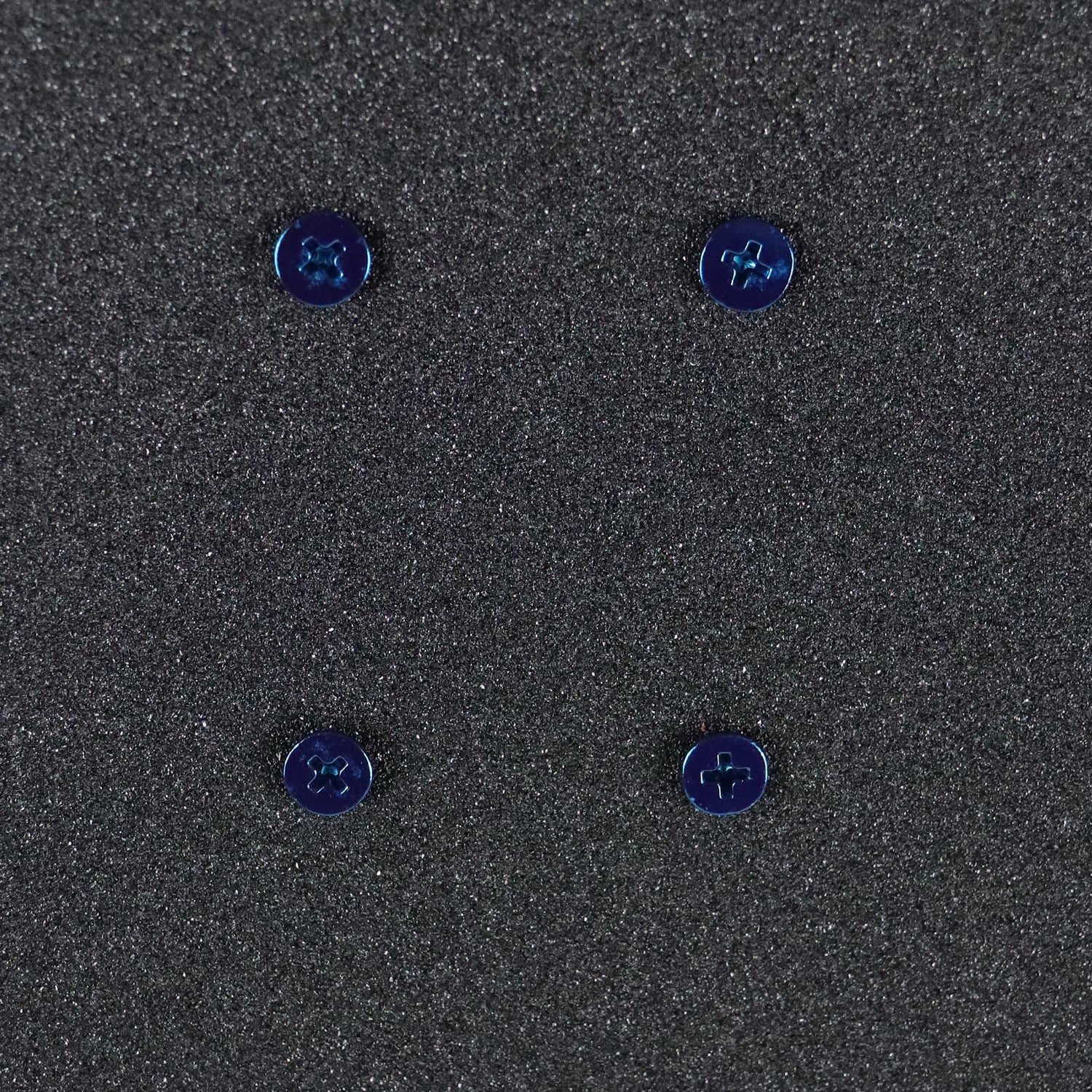 Dime Bag Skateboard Mounting Hardware 1.25" Phillips Blue Nuts and Bolts - Image 5