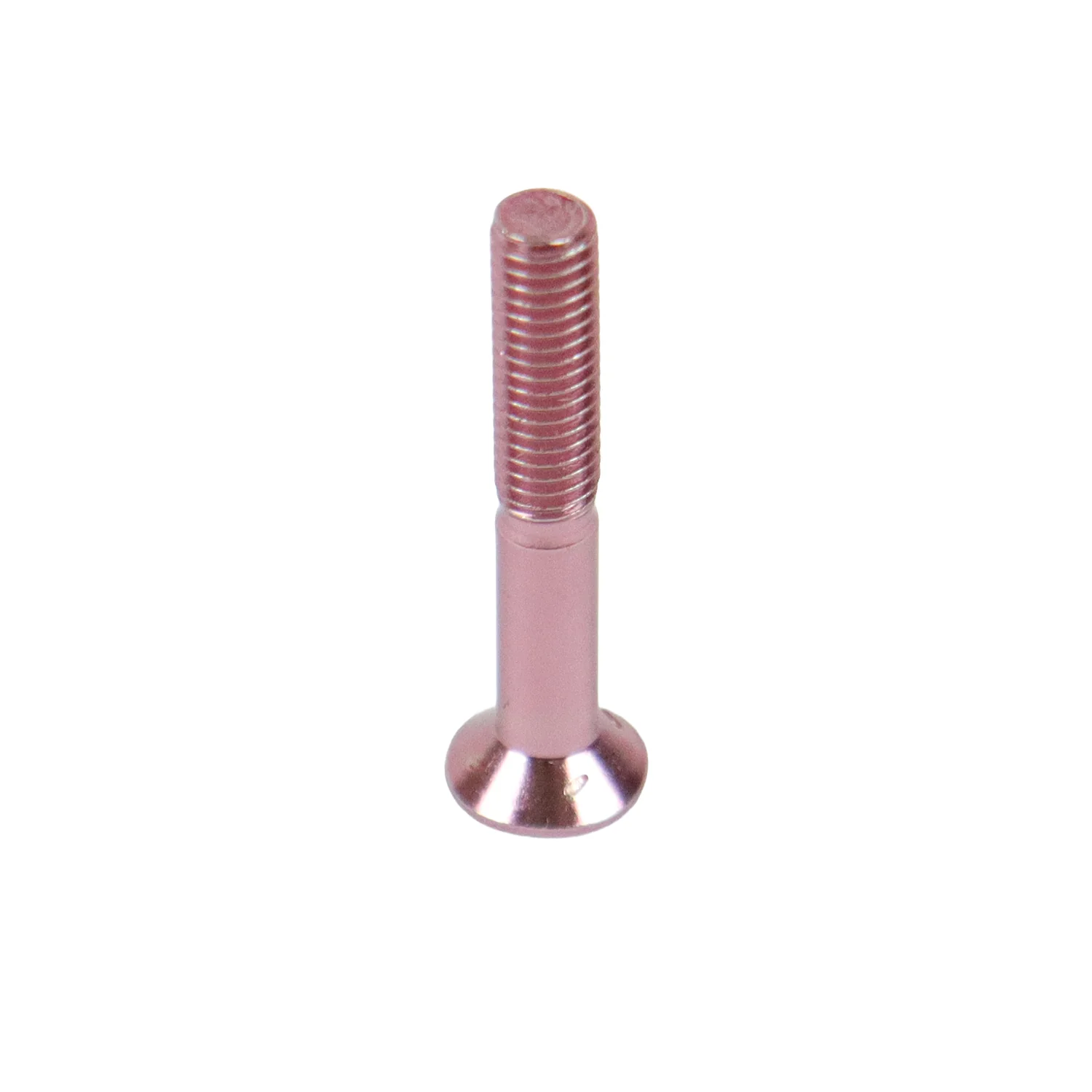 Dime Bag Skateboard Mounting Hardware 1.25" Phillips Pink Nuts and Bolts - Image 3