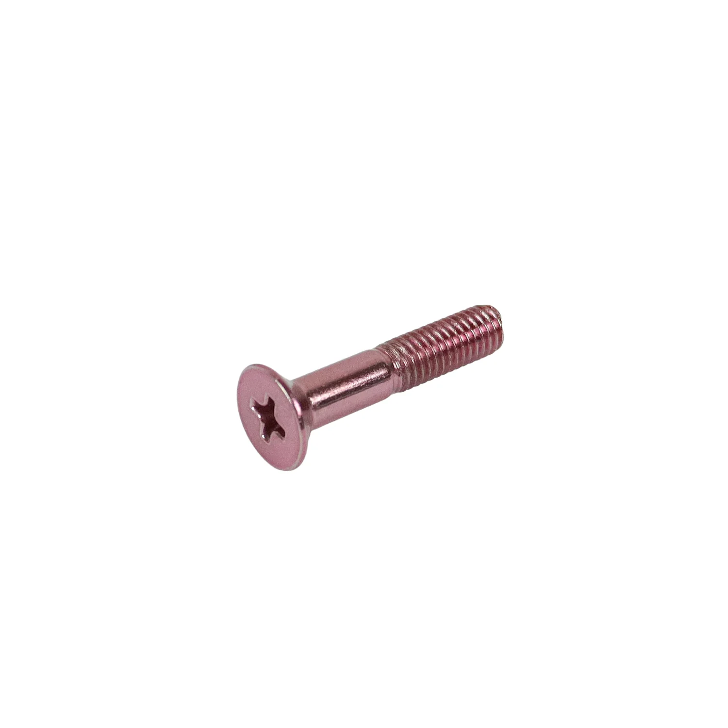 Dime Bag Skateboard Mounting Hardware 1" Phillips Black and Pink Nuts and Bolts - Image 3