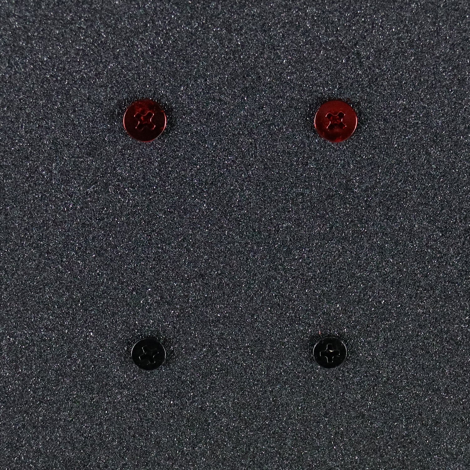 Dime Bag Skateboard Mounting Hardware 1" Phillips Black and Red Nuts and Bolts - Image 4