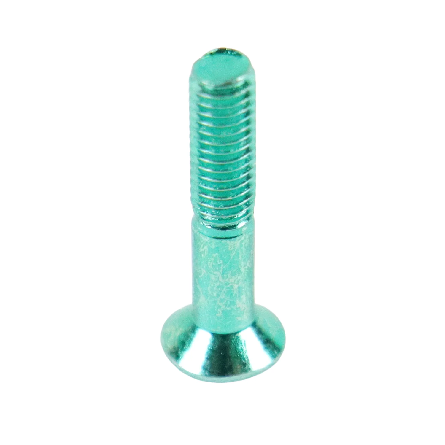Dime Bag Skateboard Mounting Hardware 1" Phillips Green Nuts and Bolts - Image 3