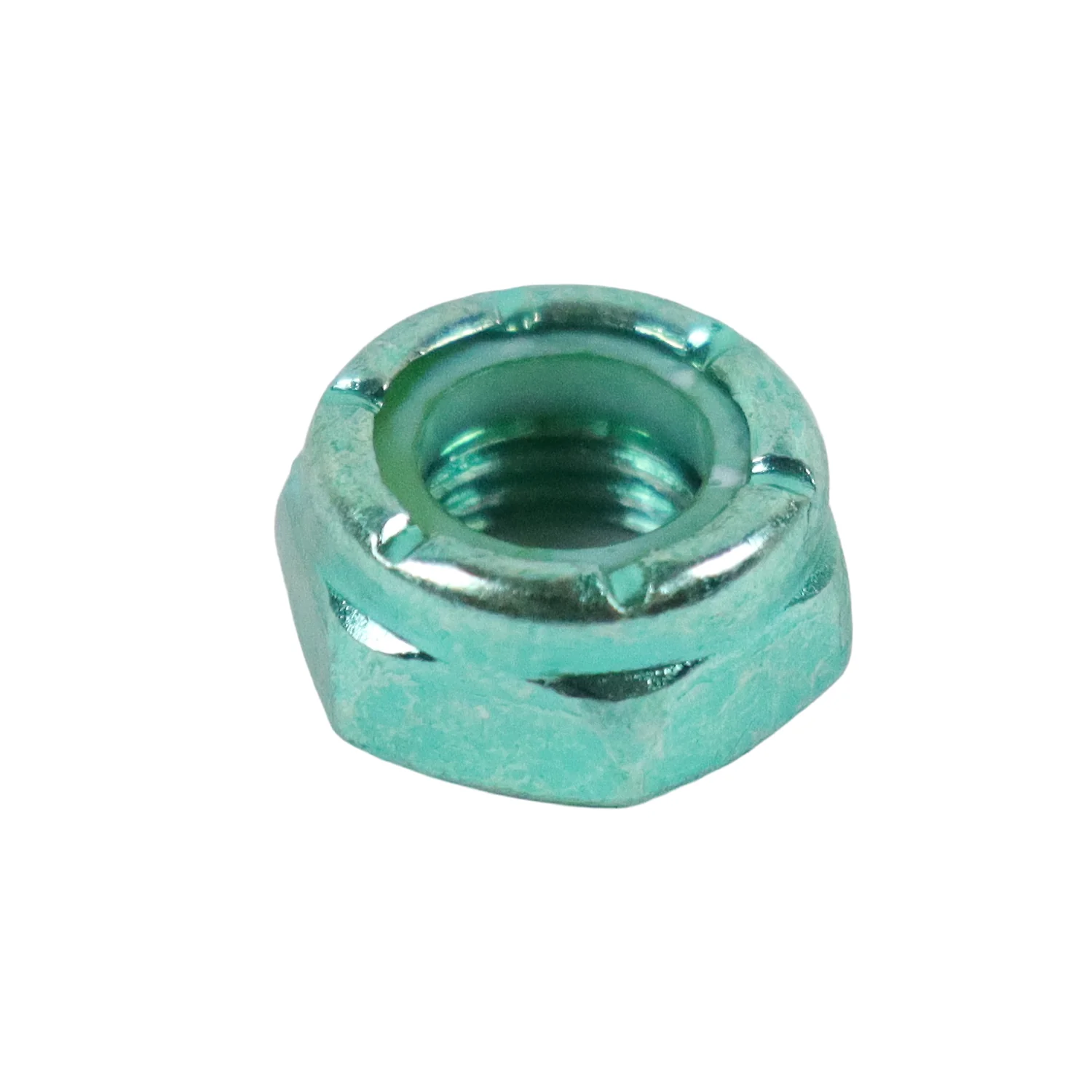 Dime Bag Skateboard Replacement Truck Axle Nuts Green (4-Pack) - Image 2