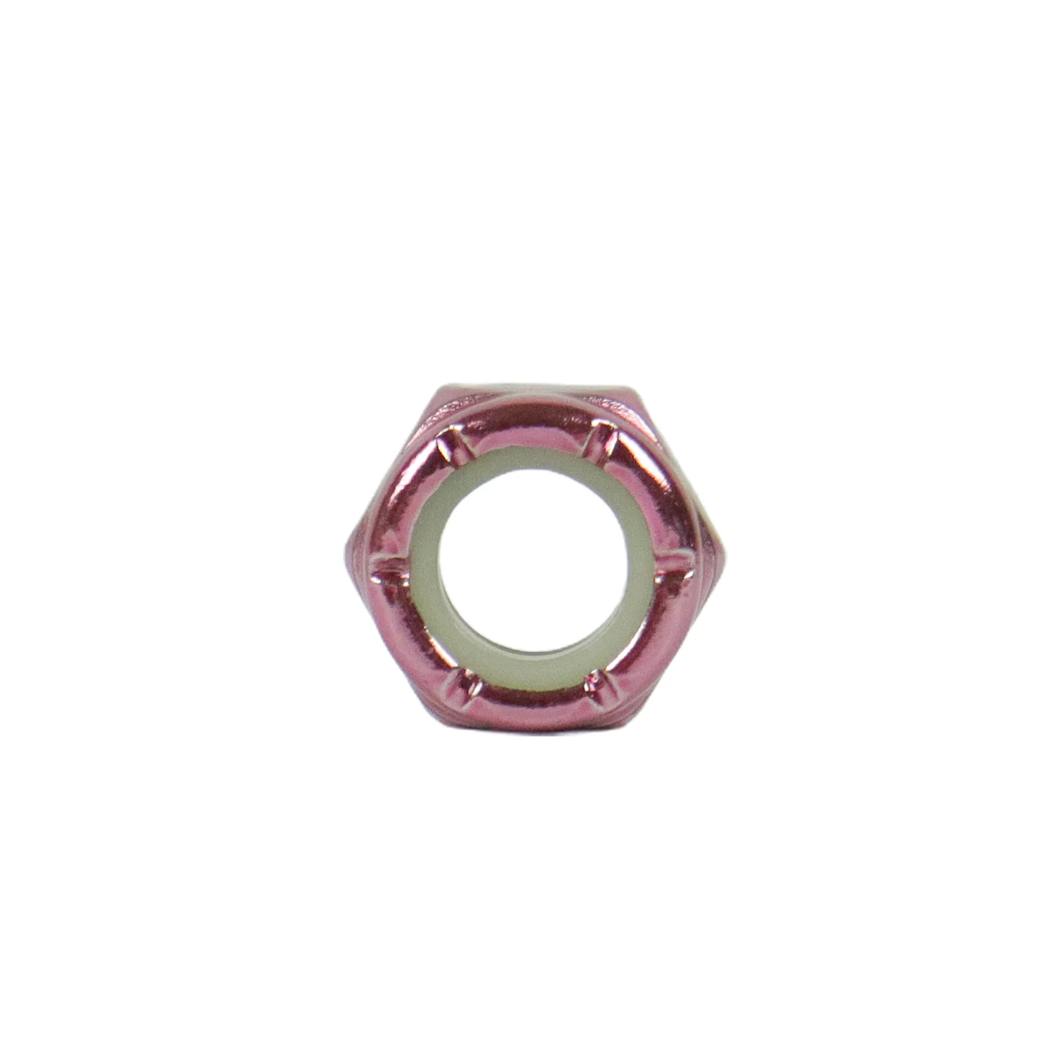 Dime Bag Skateboard Replacement Truck Axle Nuts Pink (4-Pack) - Image 3