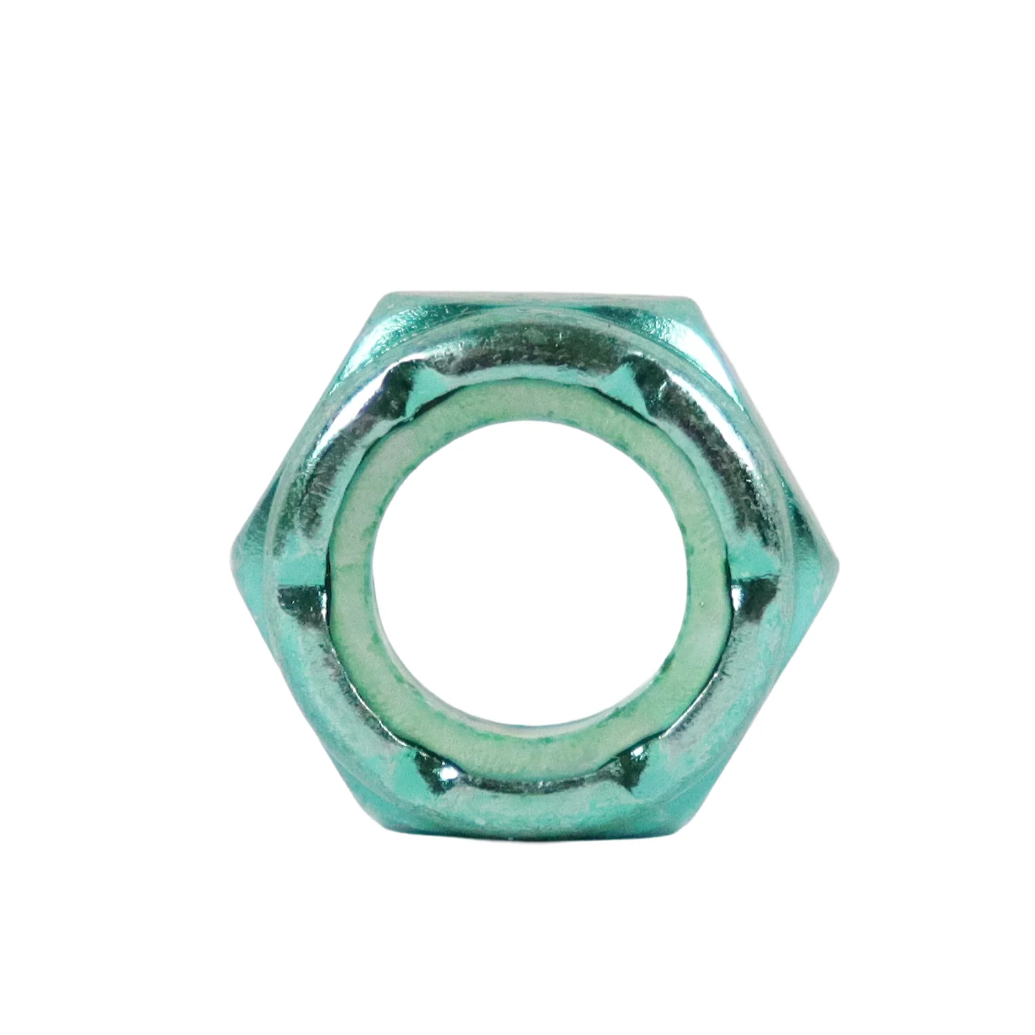 Dime Bag Skateboard Replacement Truck Kingpin Nuts Green (2-Pack) - Image 3