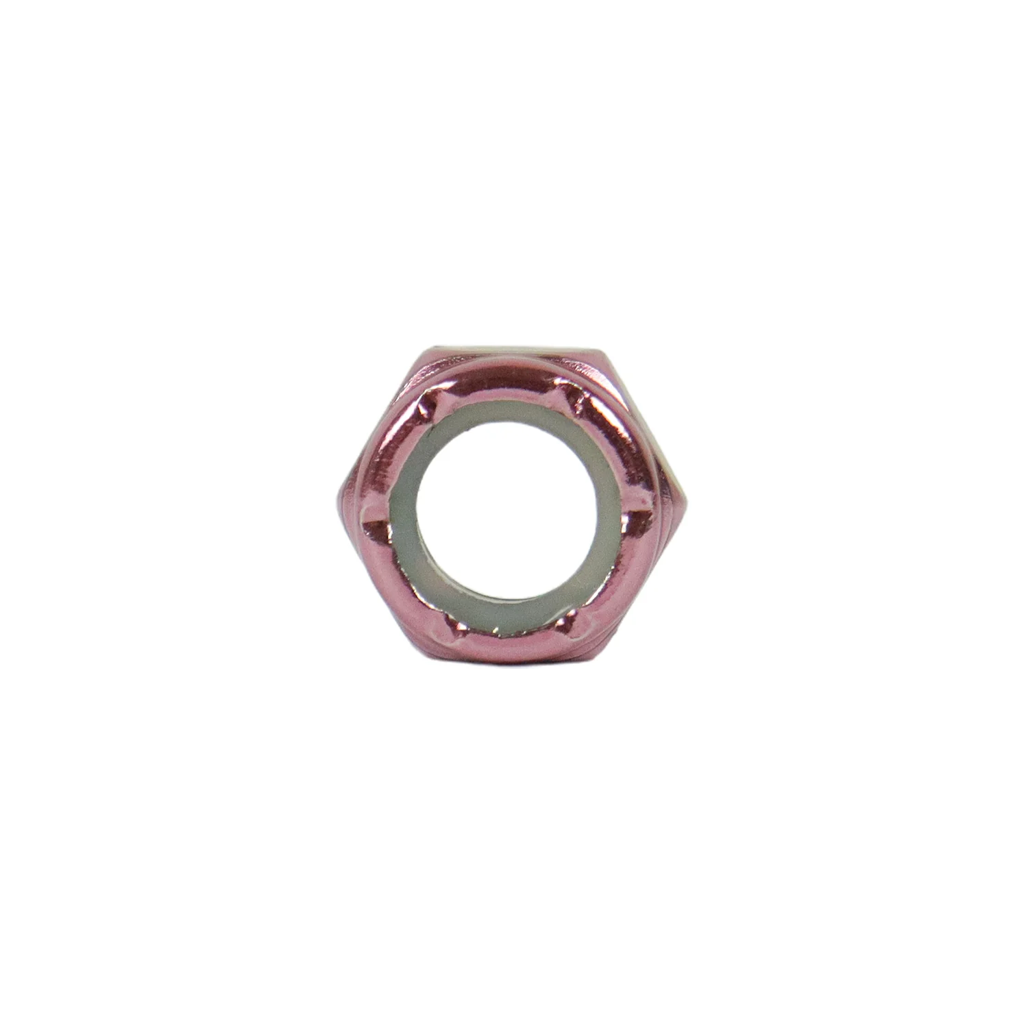 Dime Bag Skateboard Replacement Truck Kingpin Nuts Pink (2-Pack) - Image 3