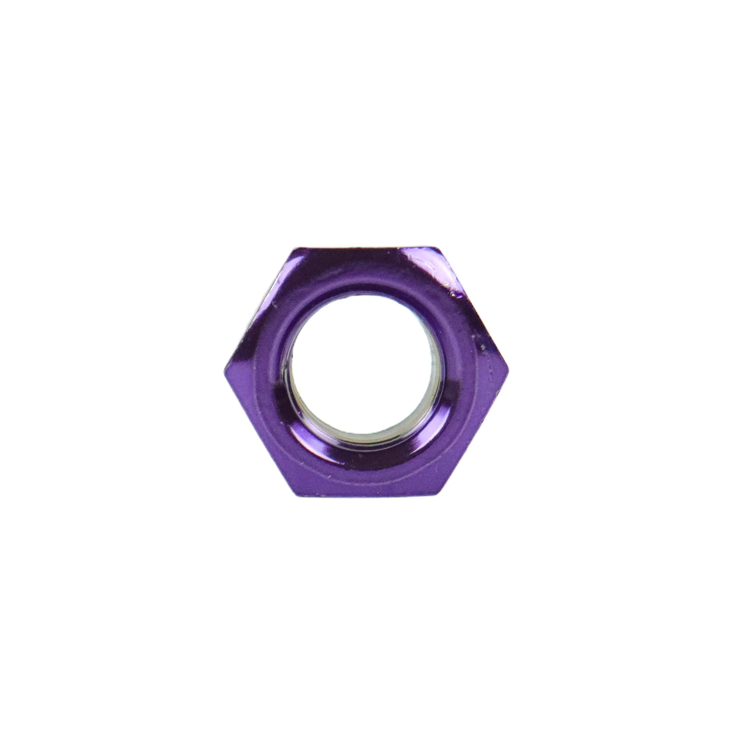 Dime Bag Skateboard Replacement Truck Kingpin Nuts Purple (2-Pack) - Image 5