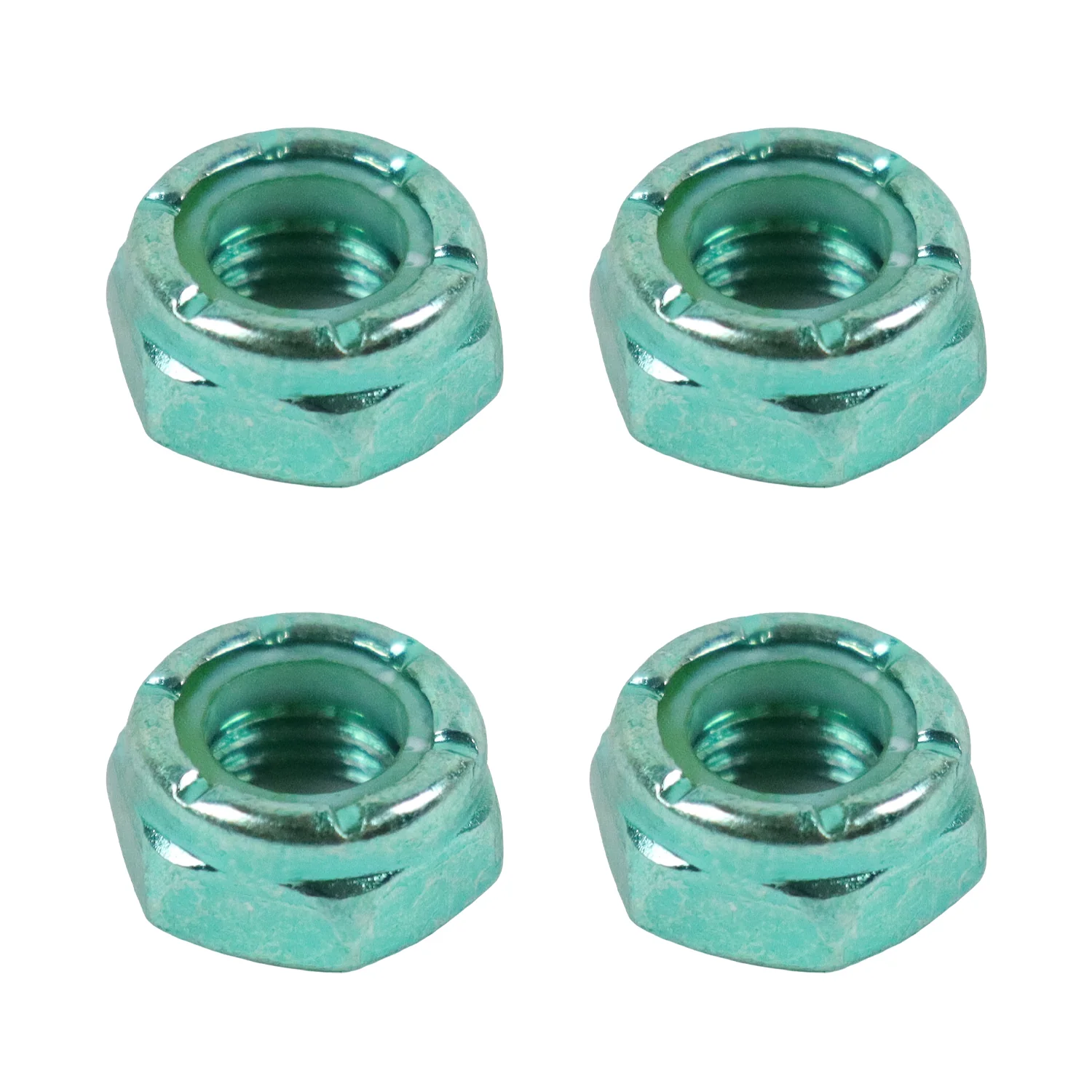 Dime Bag Skateboard Truck 1.25" Green Hardware Refresh Kit with Nuts, Spacers, Washers - Image 4