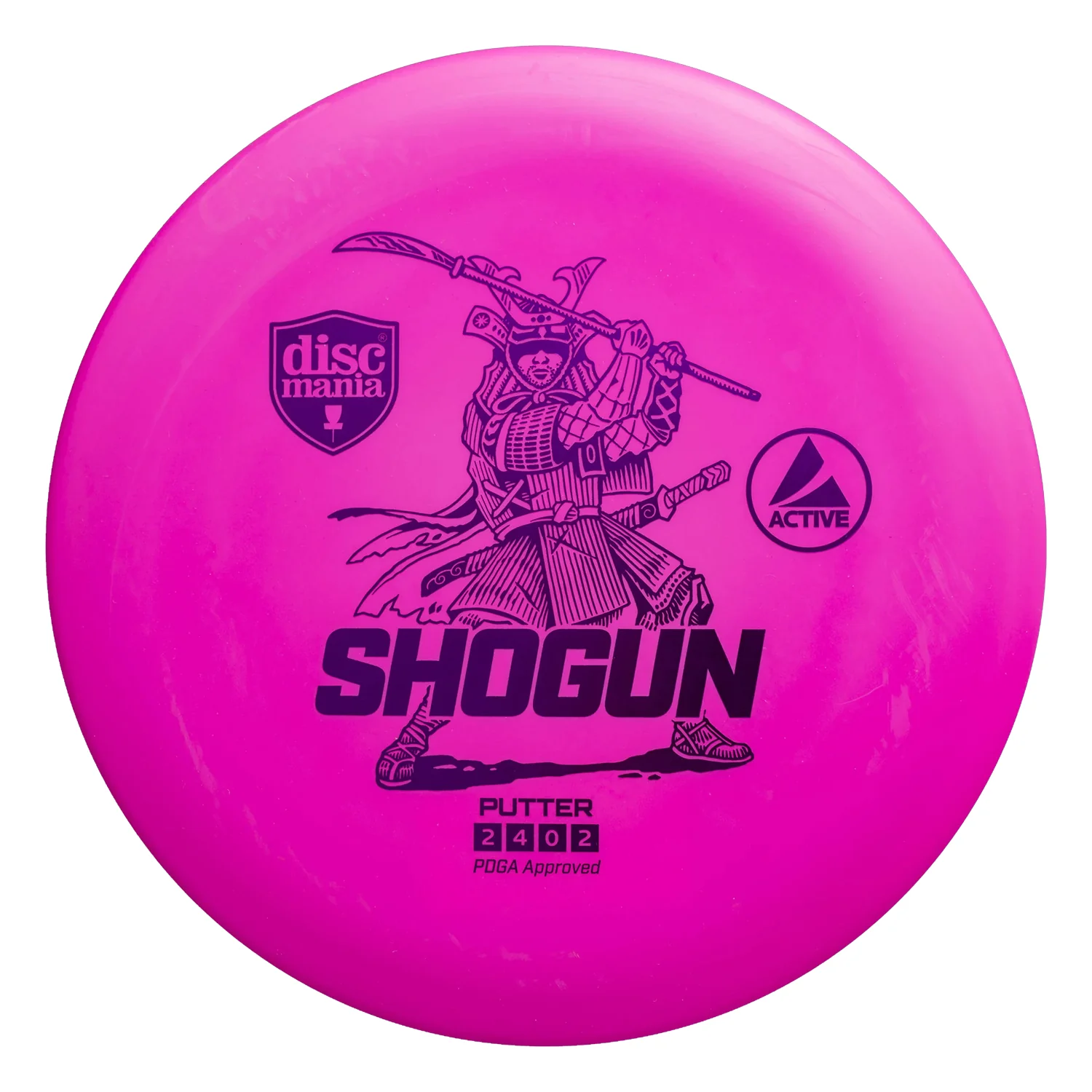 Disc Golf Putter Pack Discmania Active Shogun Bulk Lot of 3 Discs Pink - Image 3