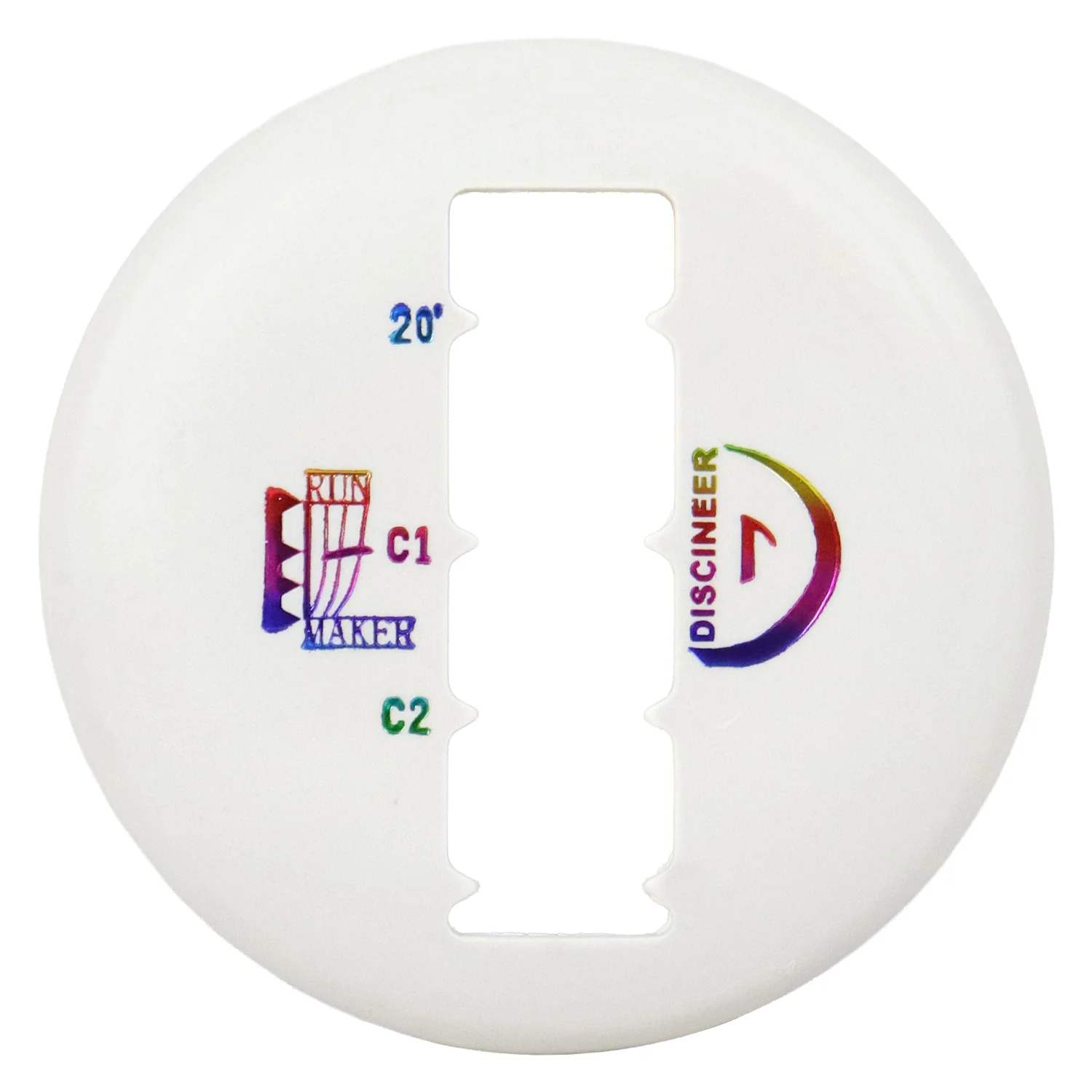 Discineer Run Maker Disc Golf Distance Estimating Mini Marker for Circle 1 & 2 - Image 15