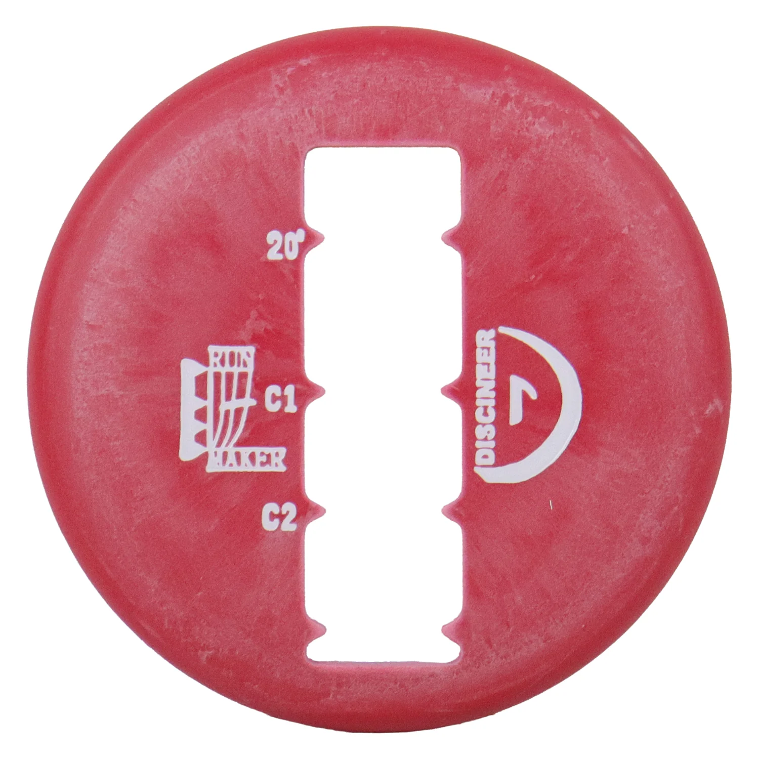 Discineer Run Maker Disc Golf Distance Estimating Mini Marker for Circle 1 & 2 - Image 16