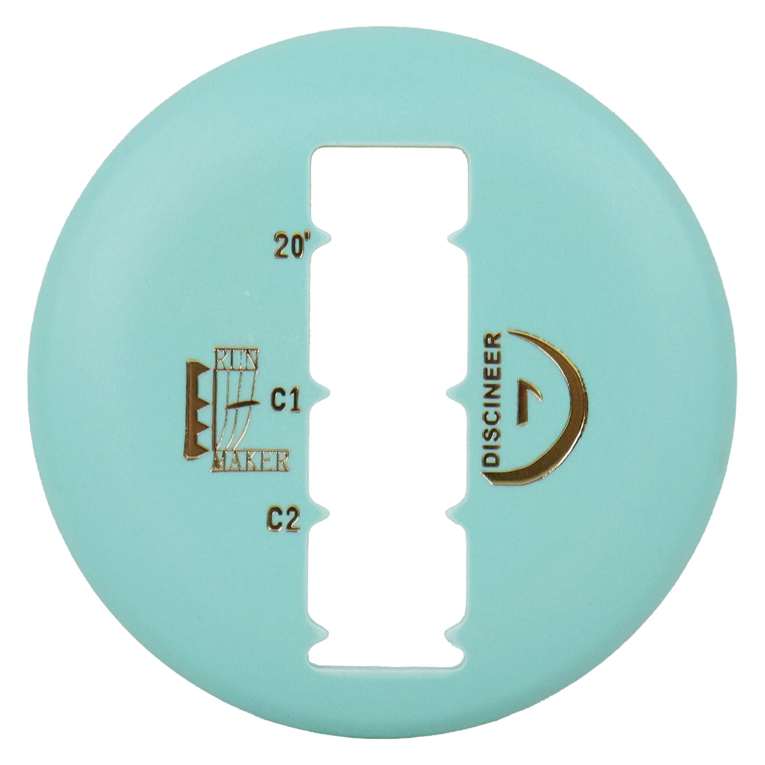 Discineer Run Maker Disc Golf Distance Estimating Mini Marker for Circle 1 & 2 - Image 18