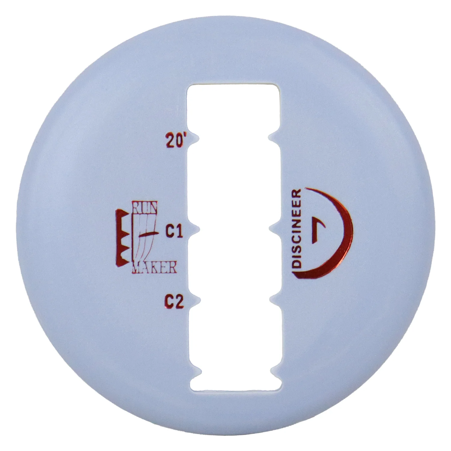 Discineer Run Maker Disc Golf Distance Estimating Mini Marker for Circle 1 & 2 - Image 21