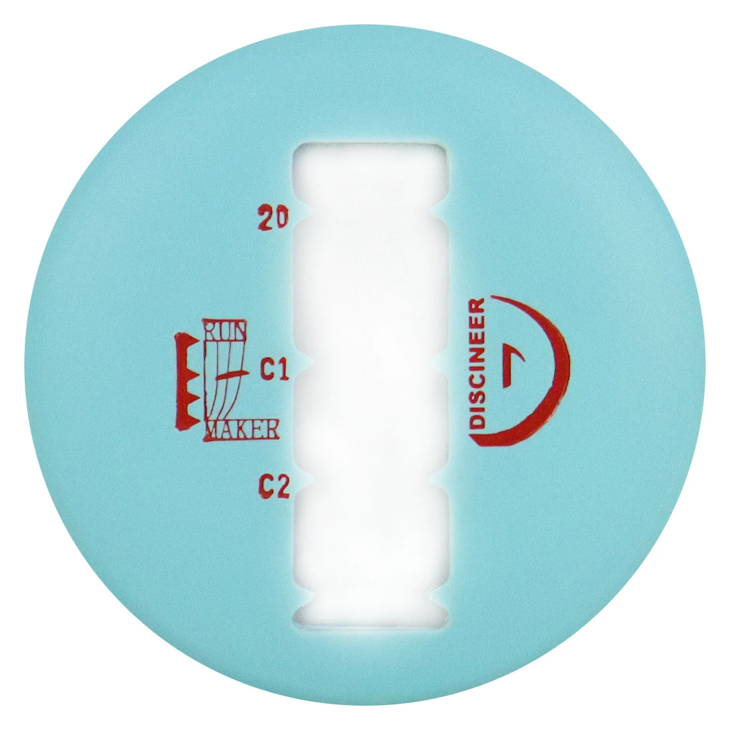 Discineer Run Maker Disc Golf Distance Estimating Mini Marker for Circle 1 & 2 - Image 26