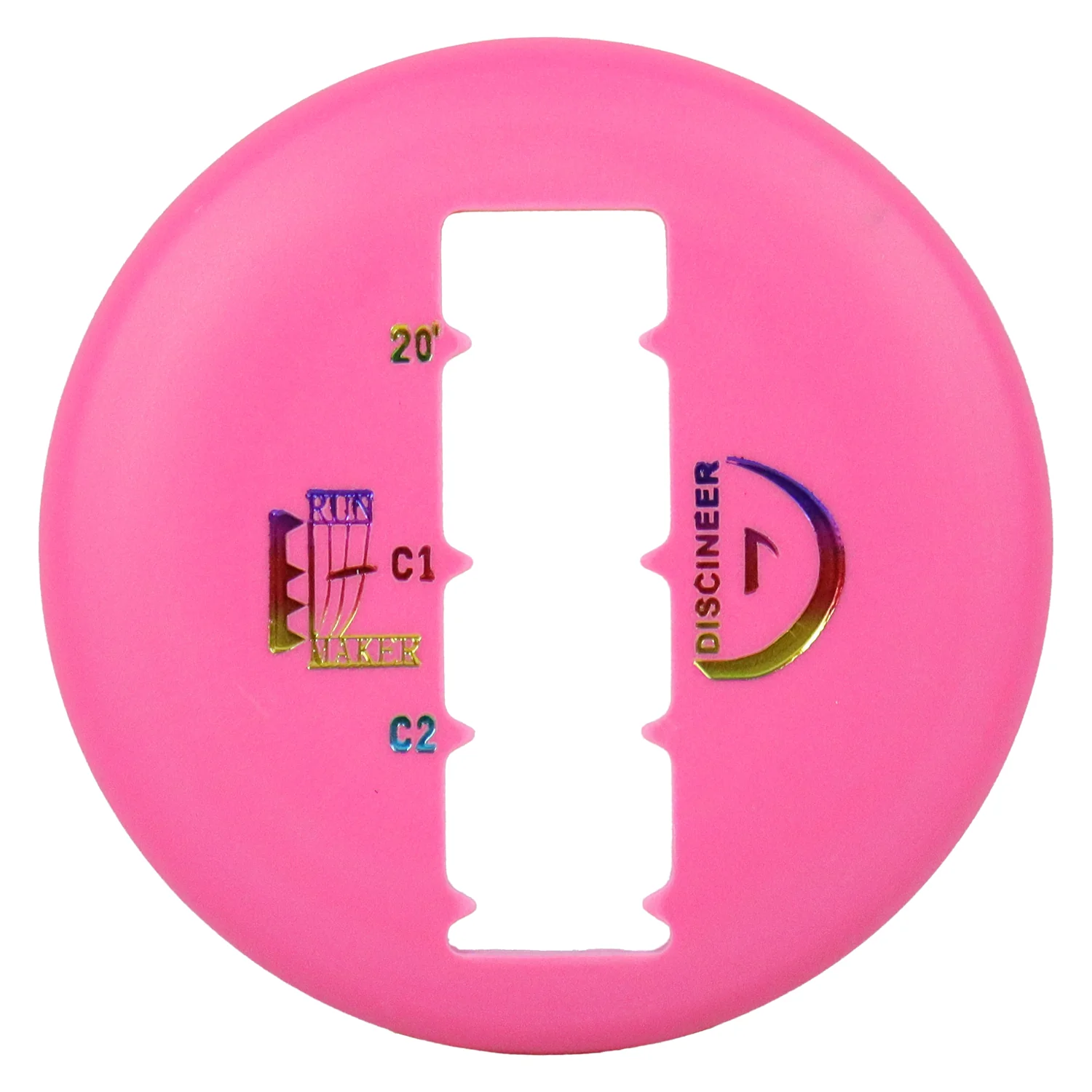 Discineer Run Maker Disc Golf Distance Estimating Mini Marker for Circle 1 & 2 - Image 3