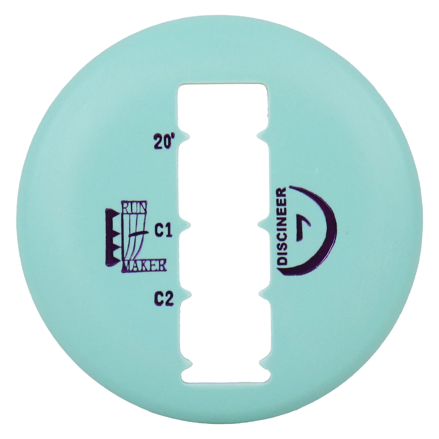 Discineer Run Maker Disc Golf Distance Estimating Mini Marker for Circle 1 & 2 - Image 8