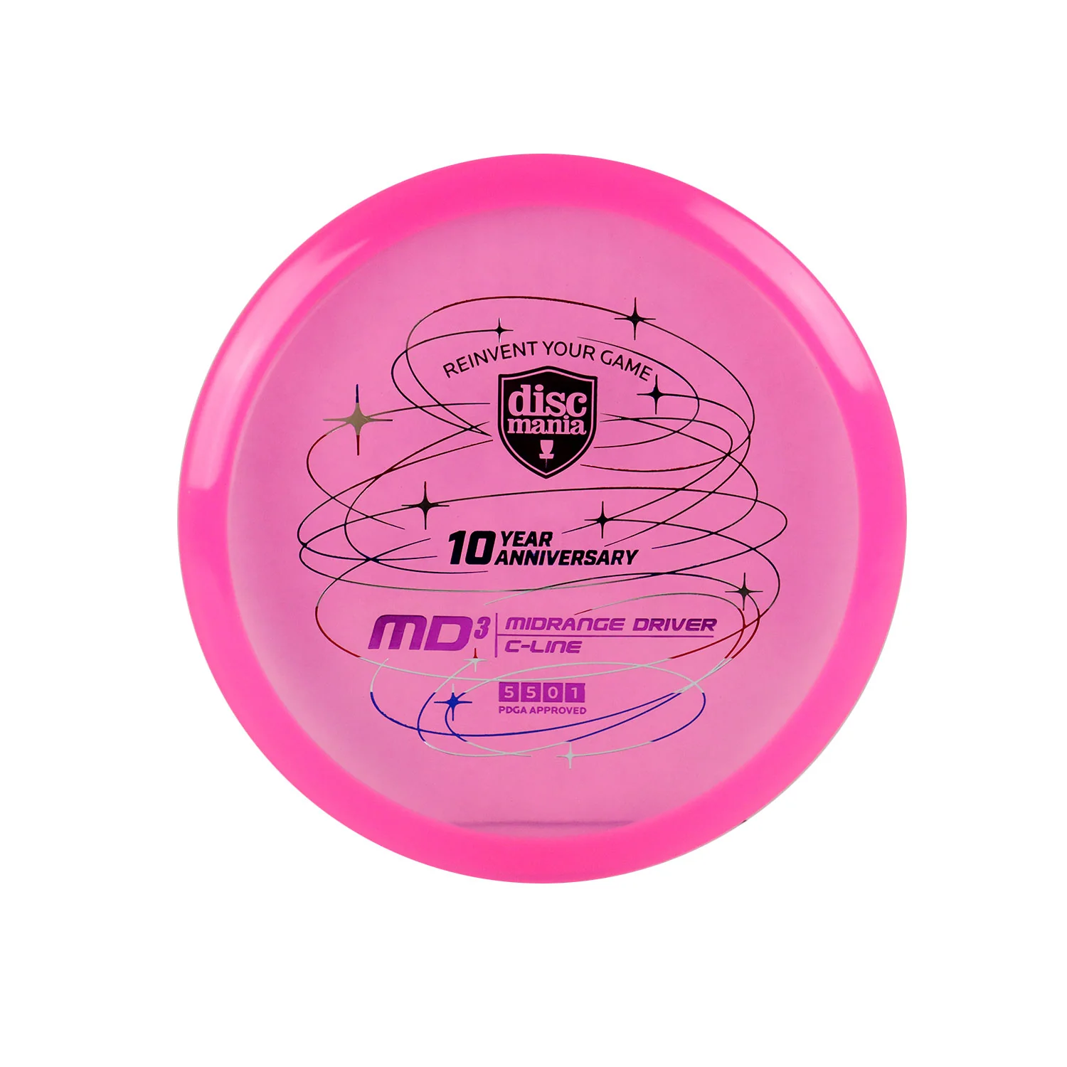 Discmania Disc Golf 10-Year Anniversary C-Line MD3 Revolution - Choose Exact - Image 4