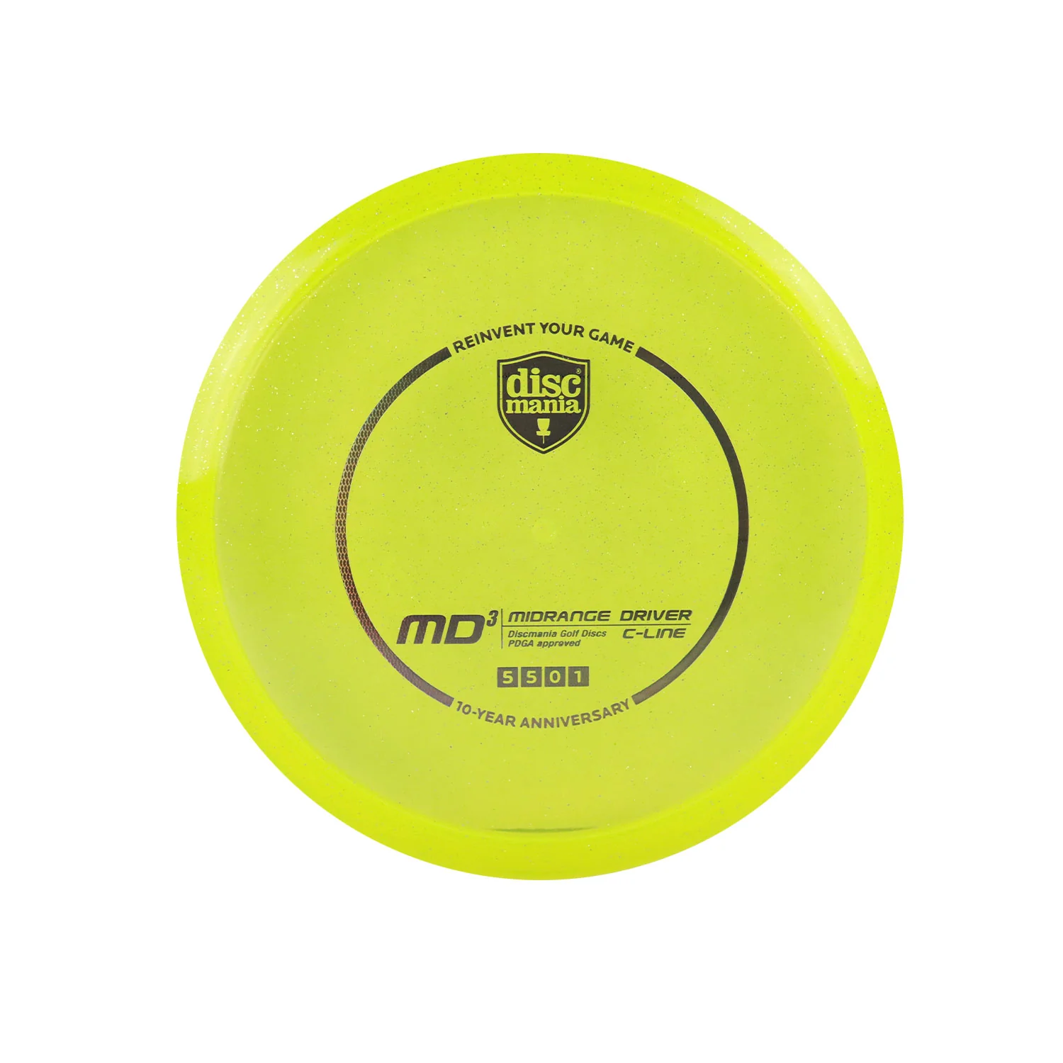 Discmania Disc Golf 10-Year Anniversary Metal Flake C-Line MD3 Heirloom - Choose - Image 4