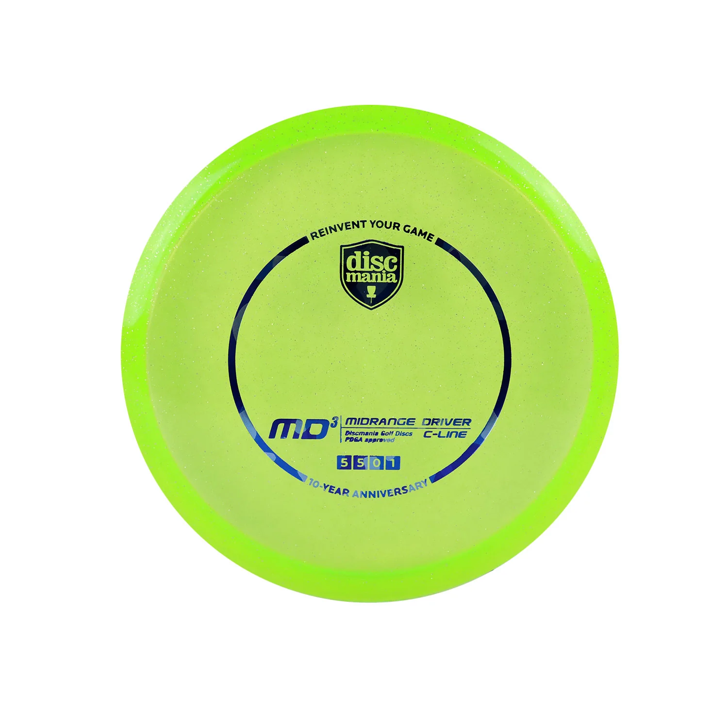 Discmania Disc Golf 10-Year Anniversary Metal Flake C-Line MD3 Heirloom - Choose - Image 5