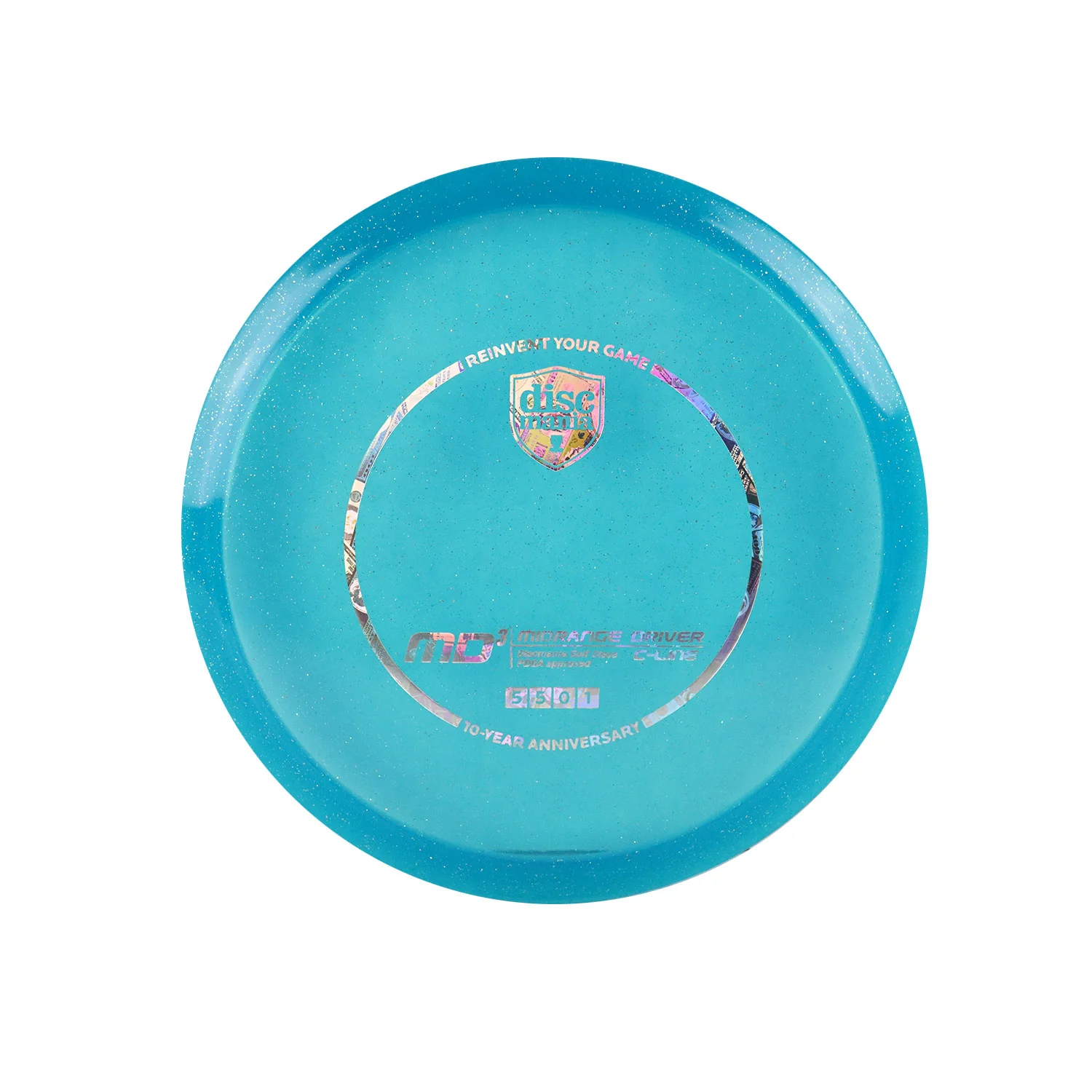 Discmania Disc Golf 10-Year Anniversary Metal Flake C-Line MD3 Heirloom - Choose - Image 6