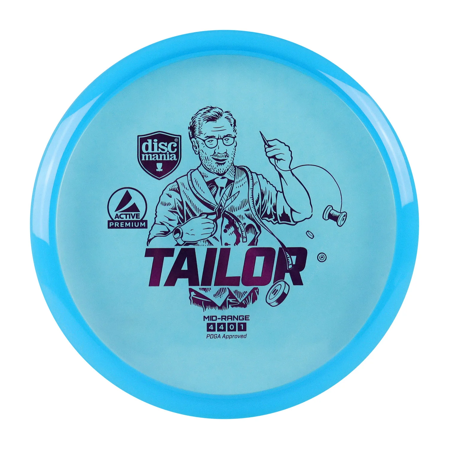 Discmania Disc Golf Active Premium Tailor Midrange Disc 4/4/0/1 - Choose Exact - Image 3