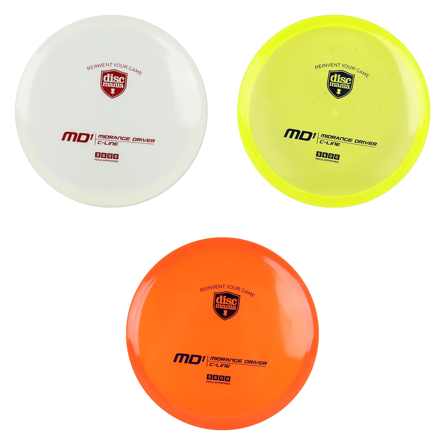 Discmania Disc Golf C-Line MD1 Midrange 5/6/0/0 - Choose Exact Disc