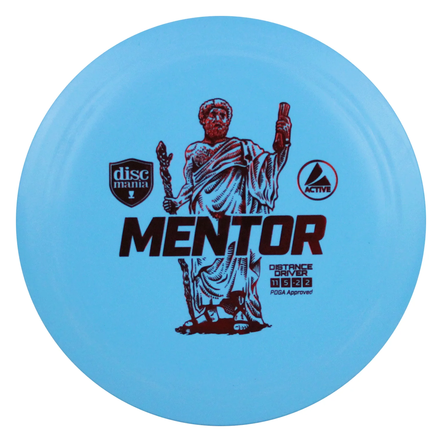 Discmania Disc Golf Mentor Distance Driver Active - Choose Color and Weight - Image 5