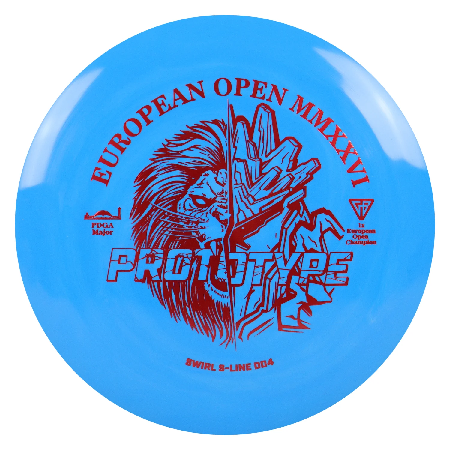 Discmania Disc Golf Prototype Swirl S-Line DD4 Distance Driver 13/5/0/3 - Image 6