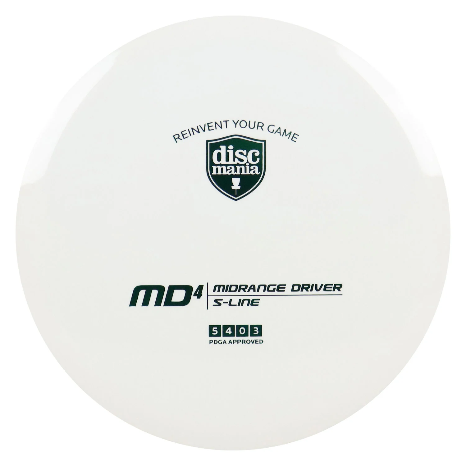 Discmania Disc Golf S-Line MD4 Midrange 5/4/0/3 - Image 3