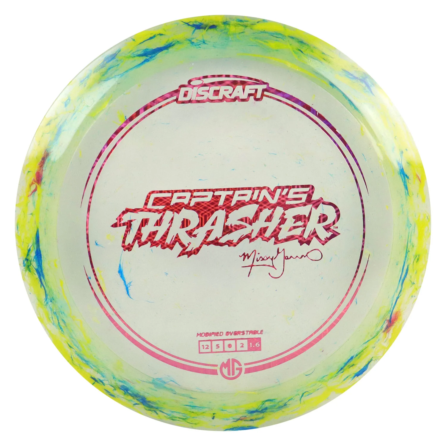 Discraft Disc Golf 2025 Missy Gannon Z Jawbreaker Captain’s Thrasher 12/5/0/2 - Choose Exact Disc - Image 4