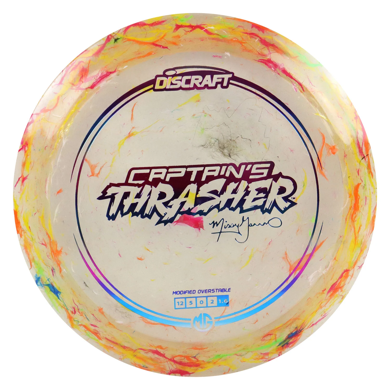 Discraft Disc Golf 2025 Missy Gannon Z Jawbreaker Captain’s Thrasher 12/5/0/2 - Choose Exact Disc - Image 5