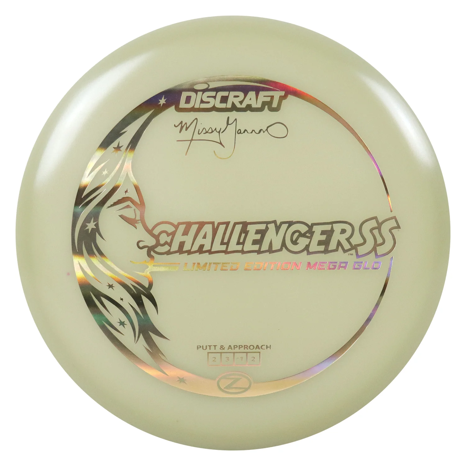 Discraft Disc Golf 2026 Missy Gannon Mega-Glo Challenger SS Putter 2/3/-1/2 - Choose Exact Disc - Image 6