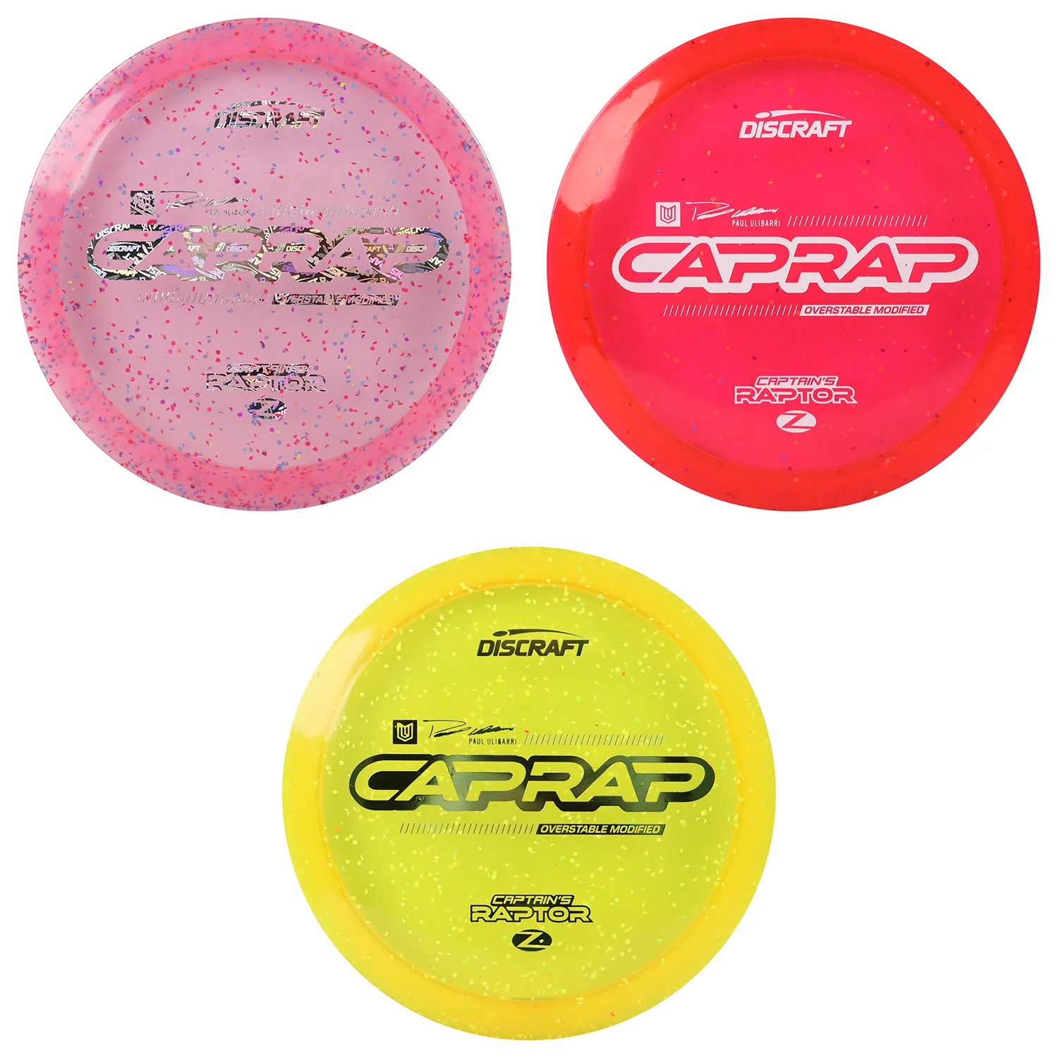 Discraft Disc Golf 2026 Paul Ulibarri Captain's Special Blend Raptor Driver - Choose Exact Disc